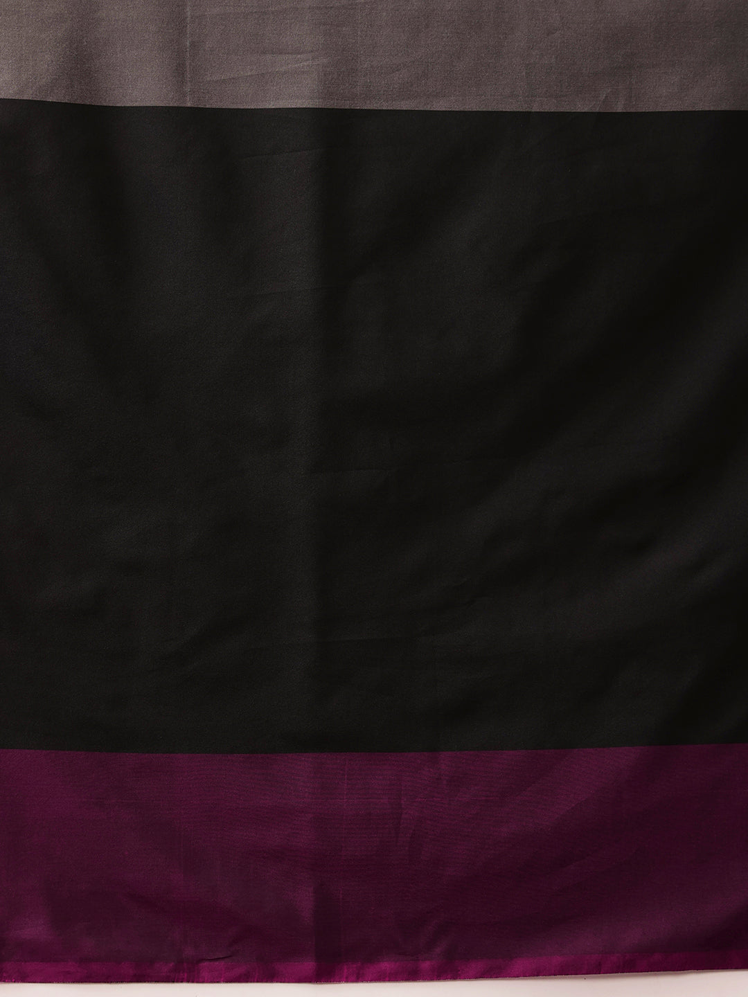 Ready To Wear Women's Soft Silk Uppada Woven Pattu Black  Saree