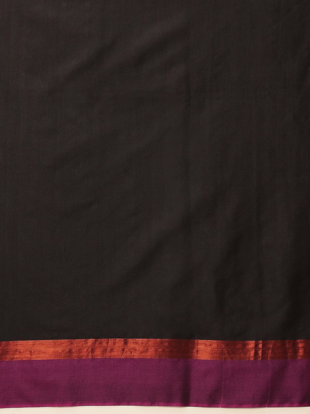 Ready To Wear Banarasi Art Silk Uppada Pattu Solid Black  Saree