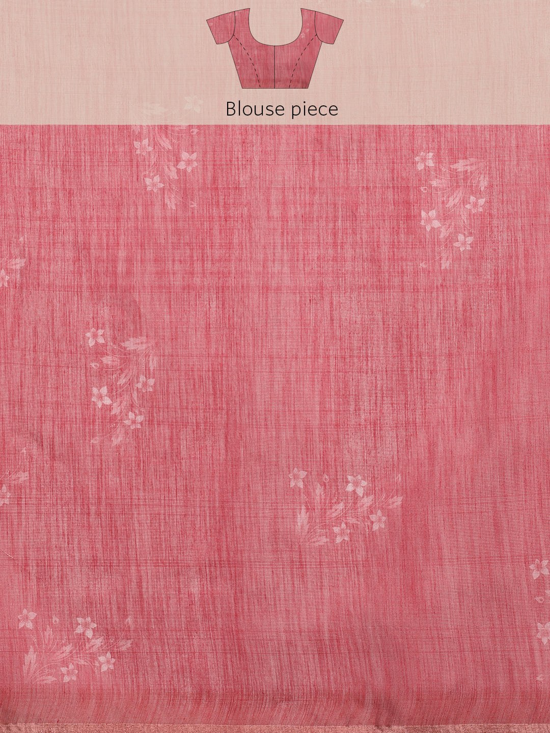 Ready To Wear Cotton Zari Tissue Printed  Saree