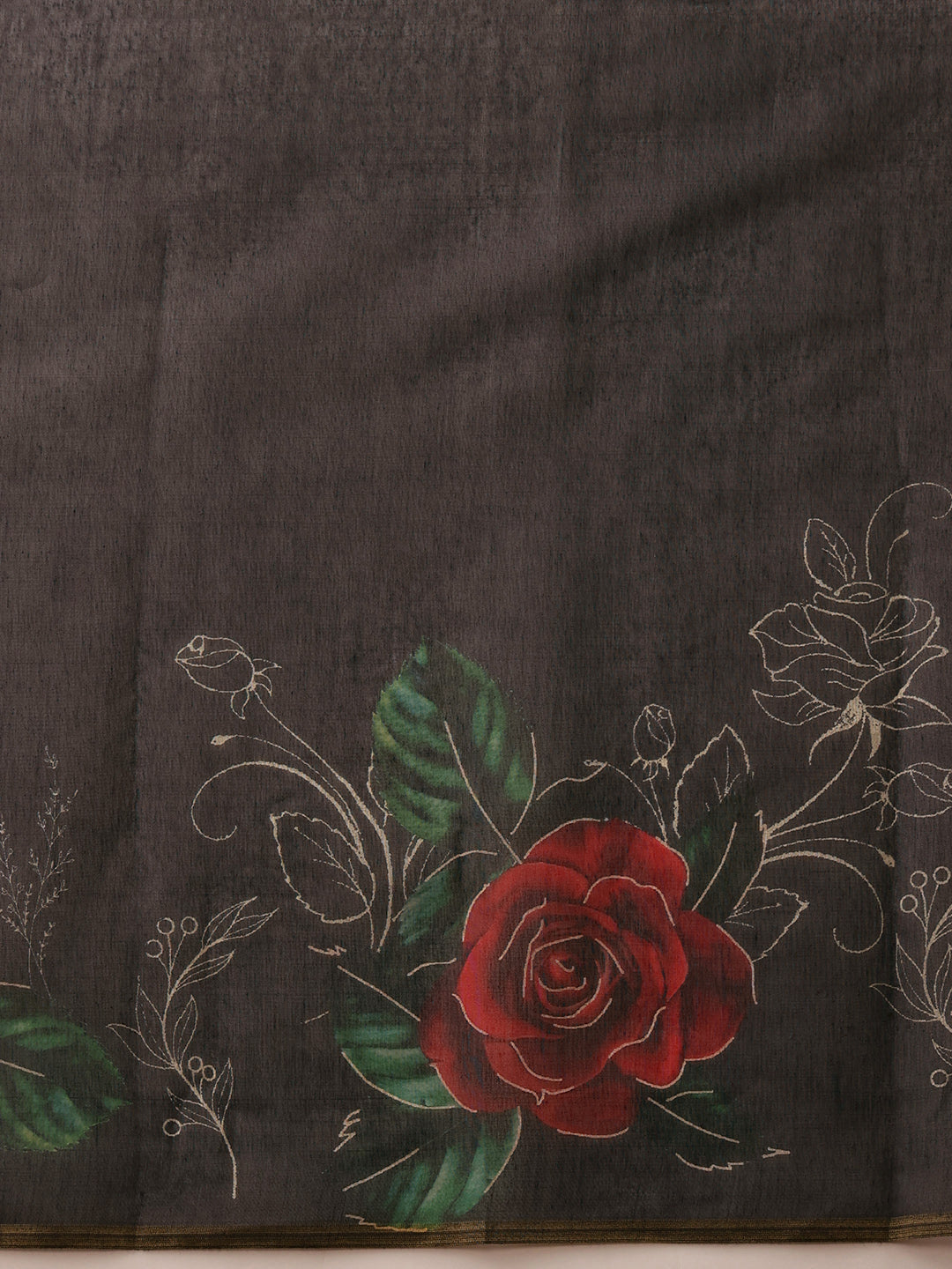 Ready To Wear Women's Kalamkari Digital Print  Saree