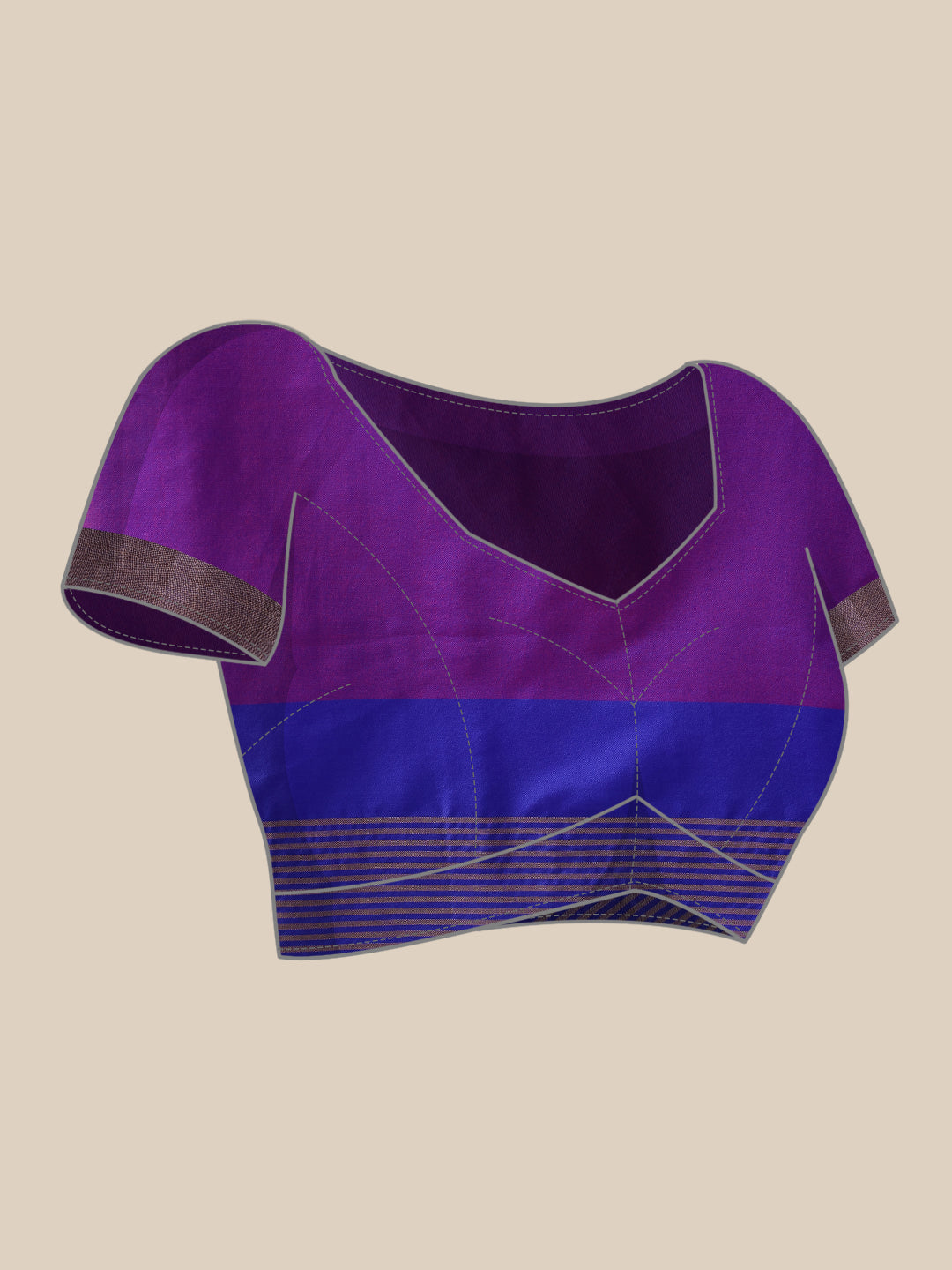 Ready To Wear Uppada Pattu Art Silk Woven  Saree