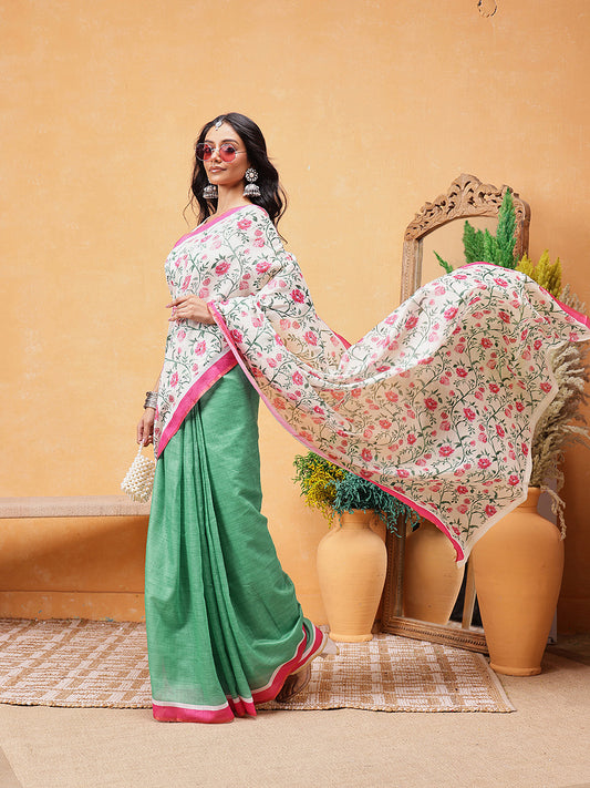 Ready To Wear Bollywood Inspired Printed  Saree