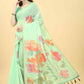 Ready To Wear Women's Floral Digital Printed  Saree