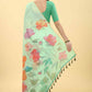 Ready To Wear Women's Floral Digital Printed  Saree