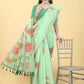 Ready To Wear Women's Floral Digital Printed  Saree