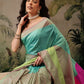 Ready To Wear Women's Soft Silk Uppada Woven Pattu Multicolor  Saree