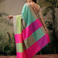 Ready To Wear Women's Soft Silk Uppada Woven Pattu Multicolor  Saree