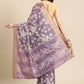 Ready To Wear Floral Print Soft Silk Zari Woven  Saree