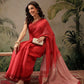 Ready To Wear Cotton Zari Tissue Printed  Saree
