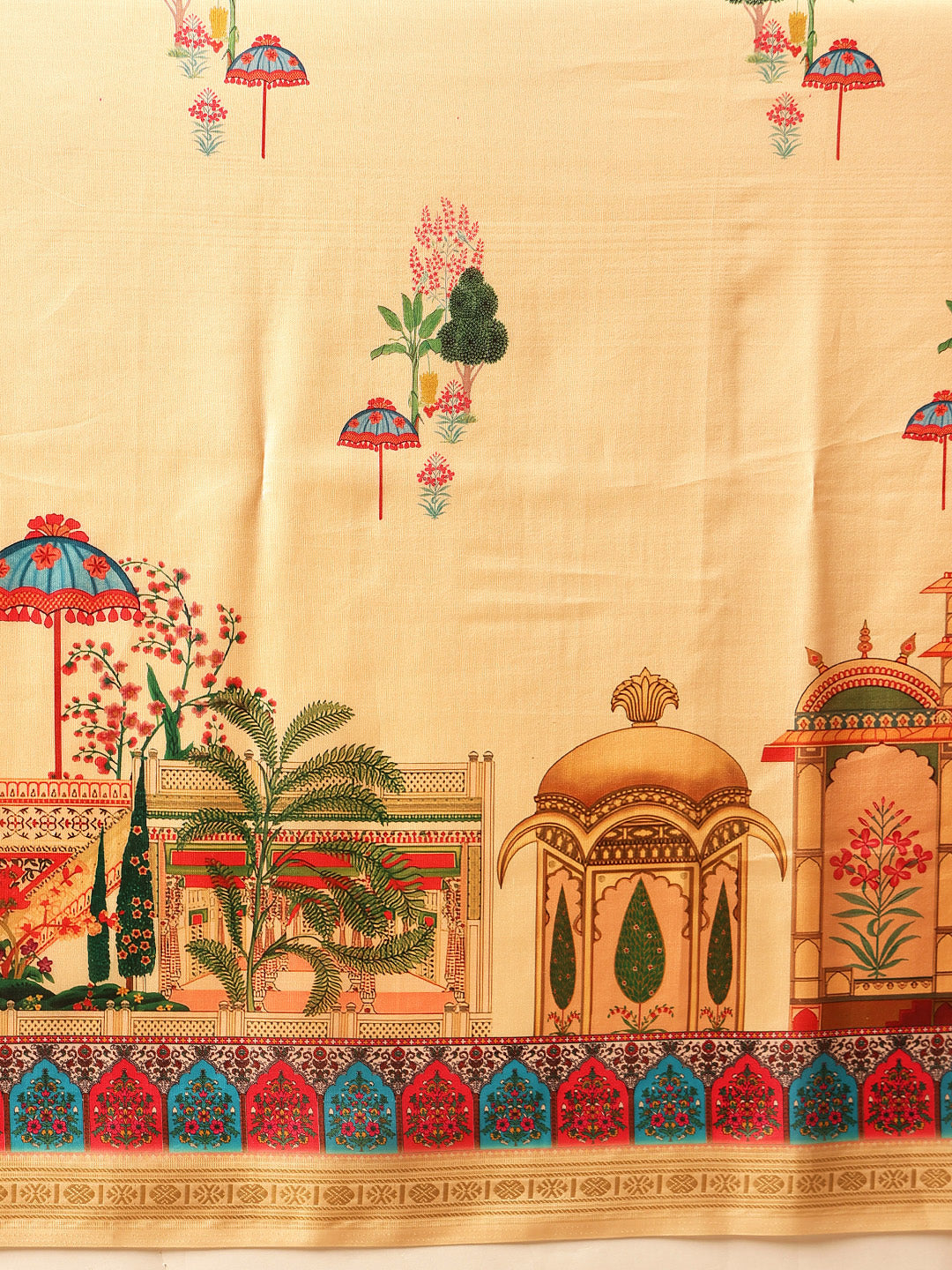 Ready To Wear Royal Rajwadi Digital Print  Saree