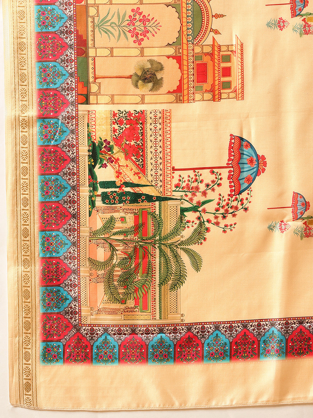Ready To Wear Royal Rajwadi Digital Print  Saree