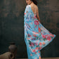 Ready To Wear Abstrect Chanderi Polyester Silk  Saree