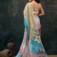 Ready To Wear Abstrect Chanderi Polyester Silk  Saree