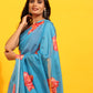 Ready To Wear Soft Silk Bollywood Digital Print  Saree