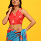 Ready To Wear Soft Silk Bollywood Digital Print  Saree