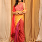 Ready To Wear Soft Silk Bollywood Digital Print  Saree