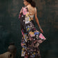 Ready To Wear Floral Chanderi Polyester Silk  Saree