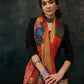 Ready To Wear Floral Chanderi Polyester Silk  Saree