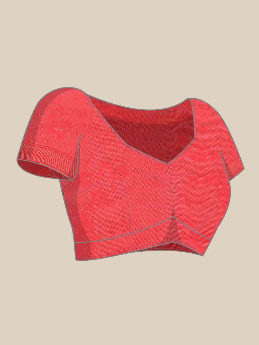Ready To Wear Women's Dhakai Jamdani  Saree