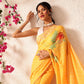 Ready To Wear Polka Dots Printed Soft Mul Cotton Saree