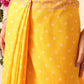 Ready To Wear Polka Dots Printed Soft Mul Cotton Saree