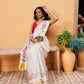 Ready To Wear Onam Special Printed Silk  Kasauv Saree