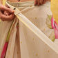 Ready To Wear Women's Digital Printed Chanderi Saree