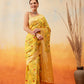 Ready To Wear Cotton Jamdani Floral Work  Saree