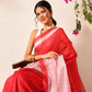 Ready To Wear Women Cotton Blend Digital Print Saree