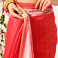 Ready To Wear Women Cotton Blend Digital Print Saree
