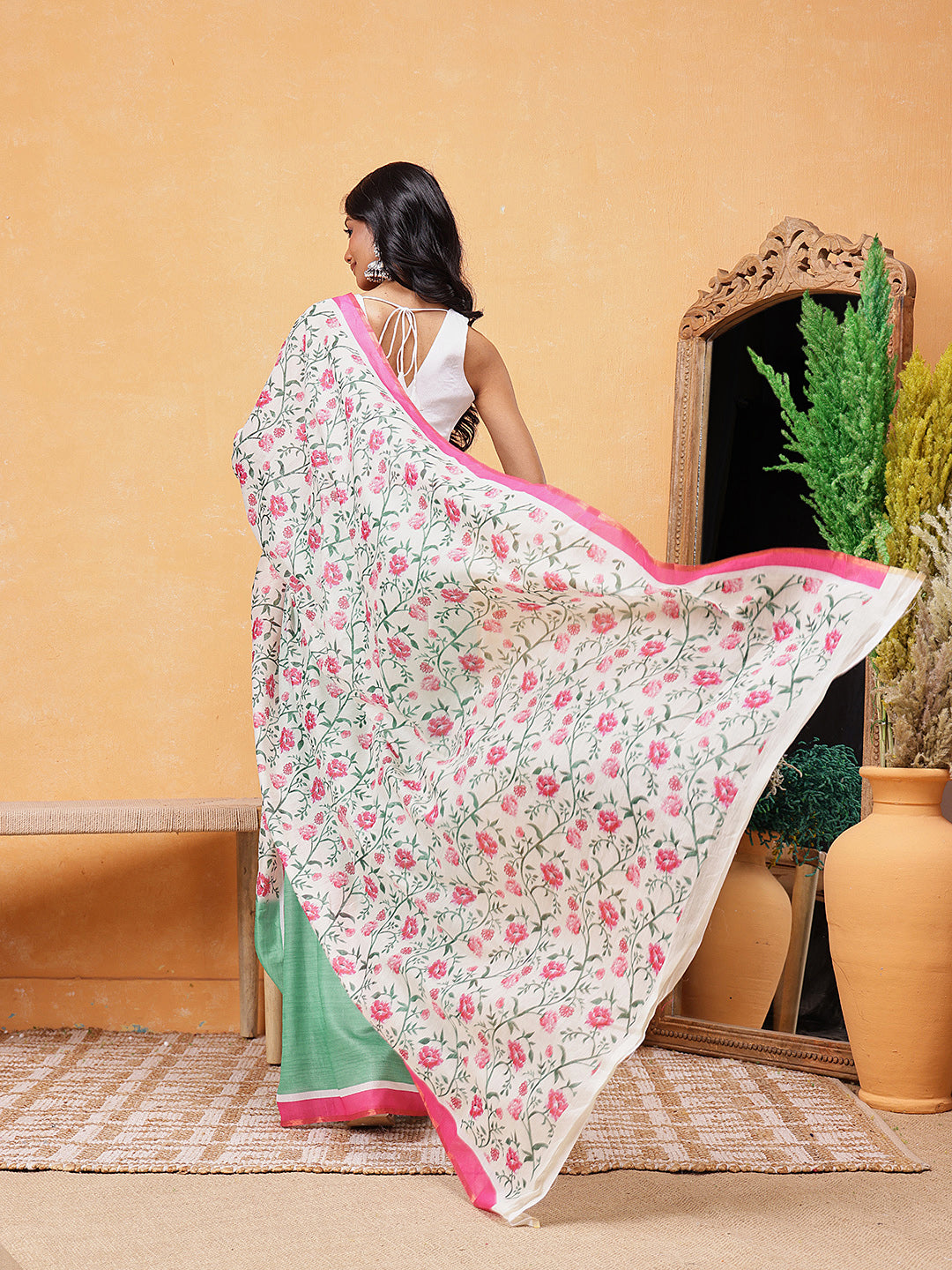 Ready To Wear Bollywood Inspired Printed  Saree
