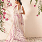 Ready To Wear Women's Chanderi Tie And Dye Digital Printed Saree