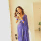 Ready To Wear Bandhani Georgette Saree – Blue Grace