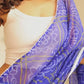 Ready To Wear Bandhani Georgette Saree – Blue Grace