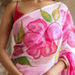 Ready To Wear Soft Georgette Saree – Floral Elegance