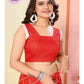 Ready to Wear - Orange Bandhani Pure Soft Georgette Silk Saree