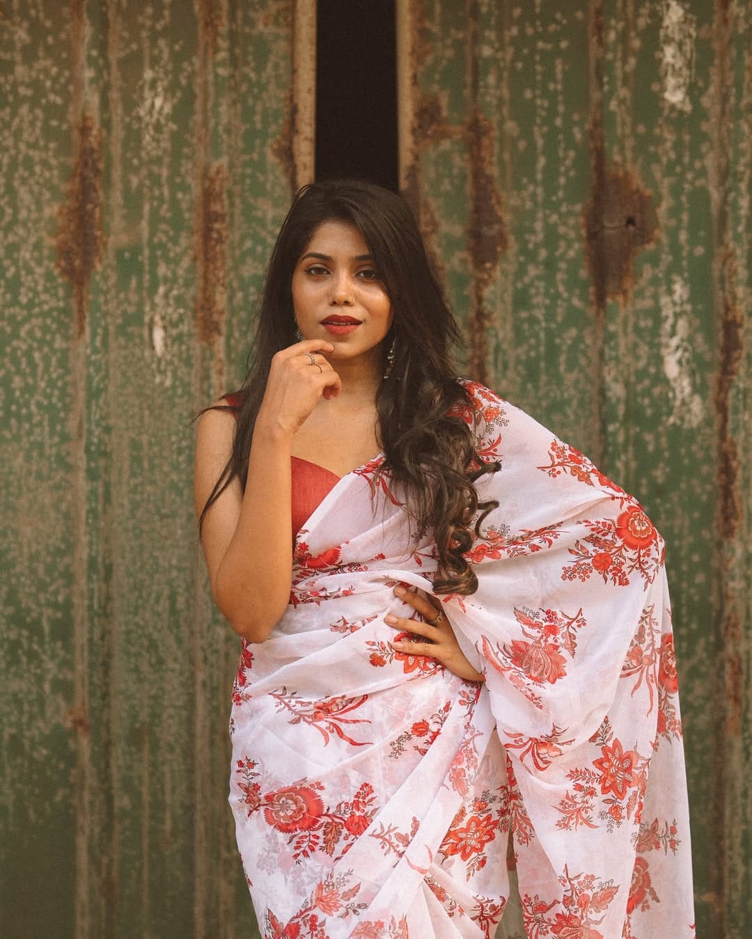 Ready to Wear - Soft Georgette Silk Saree